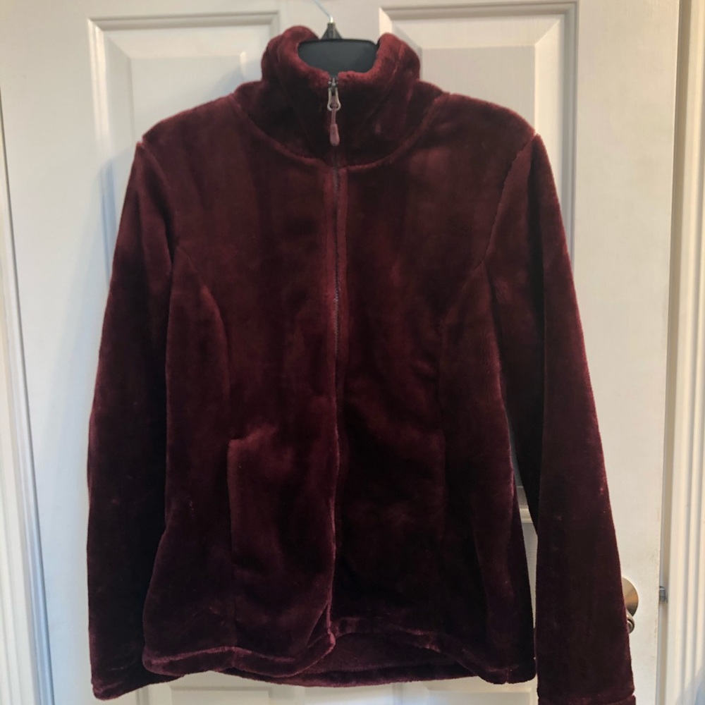 Zip Up  Faux Fur Thermal Jacket